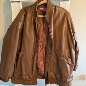 Brown Leather Jacket